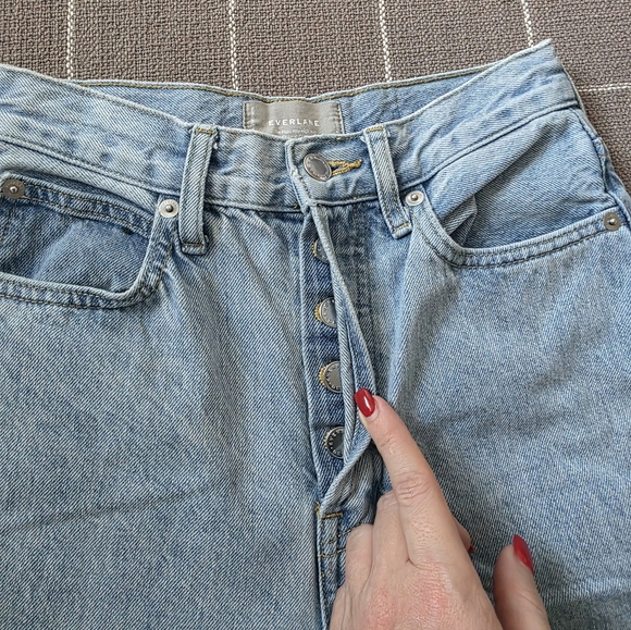 Everlane Rigid Way High Jeans Organic Cotton - Picture 8 of 10